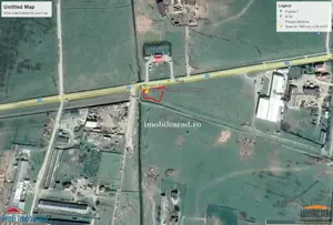 Teren 1.500 sau 750mp la intrare in Siria, F.S. 56 ml pe DJ vizavi de Peco