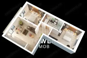 COMISION 0%-  Apartamente 3 camere  Rezidențial NOU | Doamna Stanca