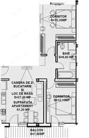 COMISION 0%-  Apartamente 3 camere  Rezidențial NOU | Doamna Stanca - imagine 4