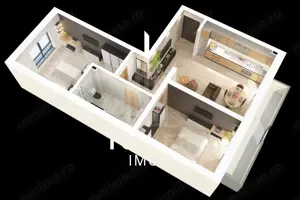 COMISION 0%-  Apartamente 3 camere  Rezidențial NOU | Doamna Stanca - imagine 2