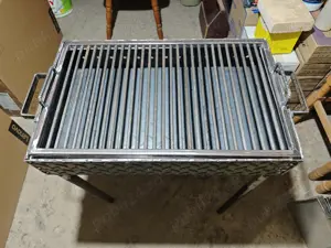 Grătar metalic pentru grădină camping