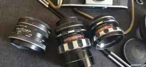 Praktica nova Isco Westrocolor 50 1.9 Westenar 135mm Ennalyt 35mm montura m42  - imagine 4