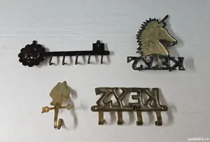 Lot cuierașe din bronz pentru chei - imagine 2