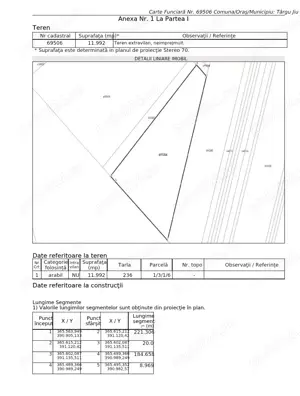 Teren suprafață 2913 mp,10.000 mp și 11992 mp - imagine 2