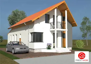 Casa independenta de vanzare 4 camere, 2 niveluri si 500 mp teren,Sincraiul de Mures, strada Vale