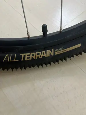 Bicicletă all terran, 27,5 ,albă - imagine 3