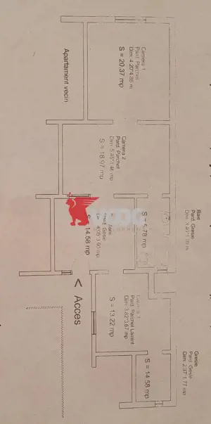 Apartament 3 camere-83.500! - imagine 6