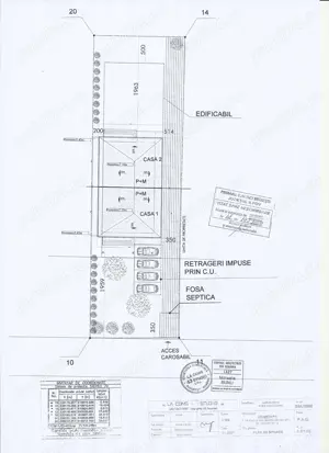 Branesti, Islaz, pret pentru toata proprietatea, doua vile tip duplex alaturate, P+1 - imagine 4