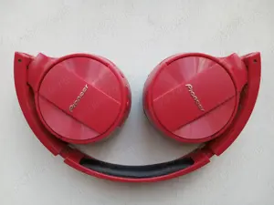 Căști Bluetooth fără fir cu microfon, Pioneer SE-MJ553BT-R - imagine 4