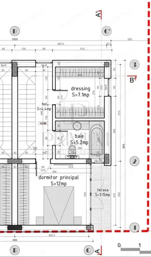 MEHALA - DUPLEX PREMIUM - 5 camere - 3 bai - dressing - incalzire pardoseala - imagine 13