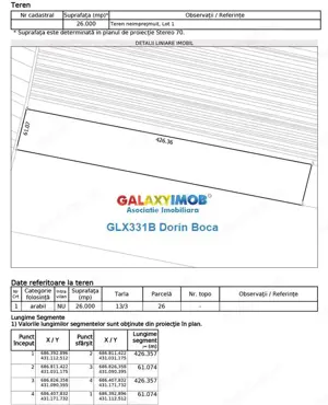 Teren agricol extravilan 2.6 ha - 26.000 mp - Valcelele, Buzau - imagine 3