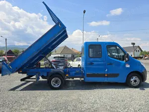 Renault Master 6 loc.cab.dubla,bena basculabila 3.2m. 2018. - imagine 6