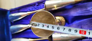 Set de pahare șampanie Argint - imagine 3