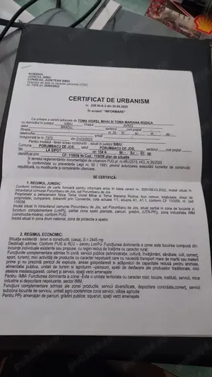Vând teren Porumbacu de Jos intravilan  - imagine 2