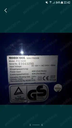 Minifrigider portabil 12V 220V-MOBICOOL F15-12230 - imagine 3