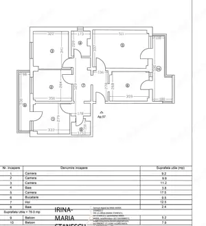 Faleza Nord 4 camere decomandate etajul 2 - imagine 18
