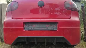 Bara spate (partea inferioara) VW Golf 5, rosu, Aftermarket  - imagine 2