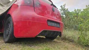 Bara spate (partea inferioara) VW Golf 5, rosu, Aftermarket  - imagine 3