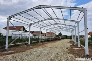 vând hală metalică de pe stoc la preț de producător  - imagine 2