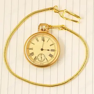 Ceas de buzunar Gold Mecanic Unitas 6497 Imperial 45 mm - imagine 2