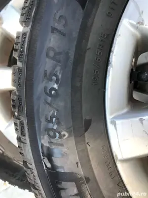 Jante + Anvelope de iarna Michelin - imagine 4