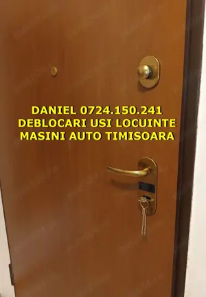 Deblocari Usi Locuinte Seifuri Cutii Postale Lacatus Timisoara
