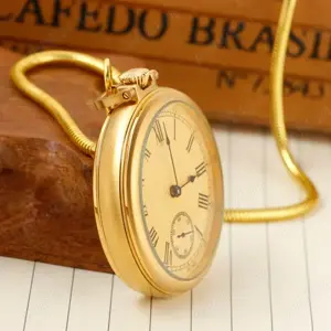 Ceas de buzunar Gold Mecanic Unitas 6497 Imperial 45 mm - imagine 3