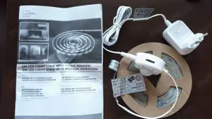 Banda LED 3m cu senzor de miscare si temporizare reglabila !