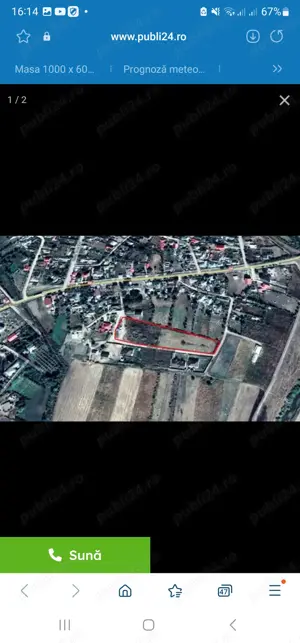 Teren intravilan in apropierea orasului Barlad