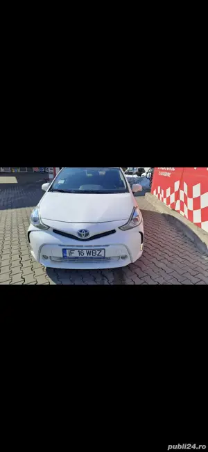Închiriez Toyota Prius + 7 locuri hybrid +GPL DOAR cu contract de închiriere celor care au PFA SRL