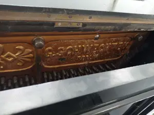 Pianina veche G.SCHWECHTEN - imagine 3