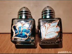 Set vintage shakere pictate manual și semnate Dany (Franța)