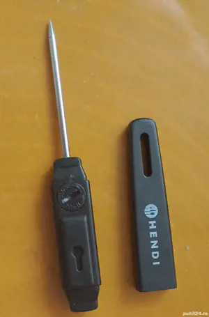 Termometru 3 in 1, măsoară temperatura alimentelor, aerului, corpului - imagine 3