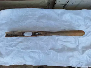 Pat pusca vintage,armă vechi de colectie - imagine 2