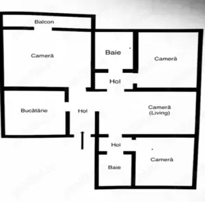 Apartament 4 camere decomandat etaj 3 Soarelui langa Uranus Plaza amenajat centrala