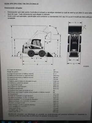 Bobcat s220 turbo high-flow (debit marit hidraulica) - imagine 5