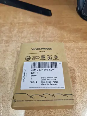 Nuca maneta schimbator piele Audi A4, A5 B9, Q5, Q7 - imagine 5