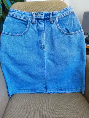 Fuste mini blugi diverse culori - imagine 3