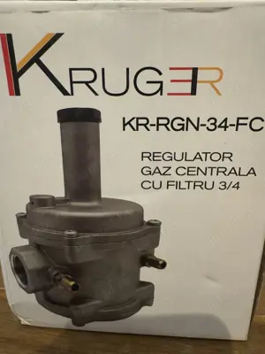 Regulator gaz centrală cu filtru 3 4 marca Kruger nou