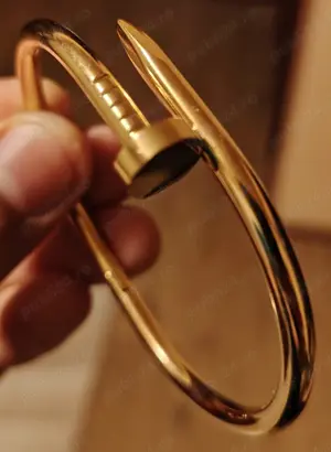 bratara aurie tip cui , unisex