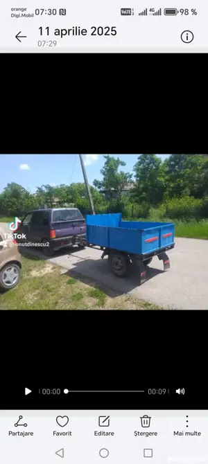 Daewoo Tico cu remorca - imagine 3