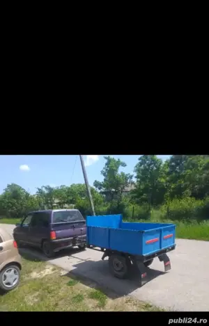 Daewoo Tico cu remorca