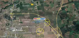 Teren Balotesti 5200 mp acces la 2 drumuri intravilan - imagine 2