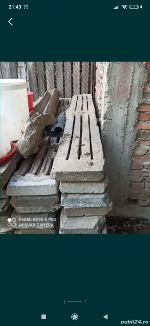 vand dale din beton armat