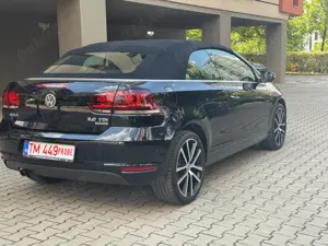 Golf Cabrio 2.0 Tdi 140 cp Piele Maro - imagine 9