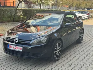 Golf Cabrio 2.0 Tdi 140 cp Piele Maro - imagine 4