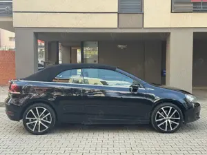 Golf Cabrio 2.0 Tdi 140 cp Piele Maro - imagine 3