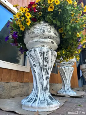 Ghivece din beton pentru flori - imagine 4