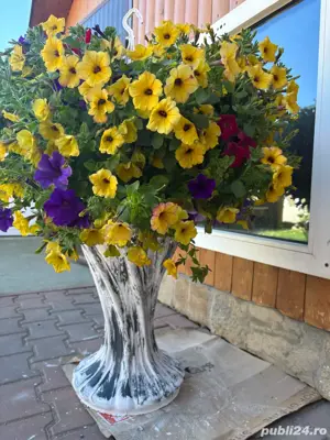 Ghivece din beton pentru flori - imagine 2