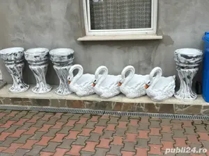 Ghivece din beton pentru flori - imagine 3